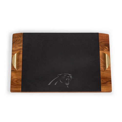 Carolina Panthers Covina Acacia and Slate Serving Tray