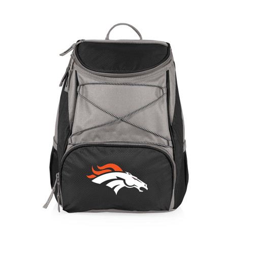 Denver Broncos Black PTX Backpack Cooler