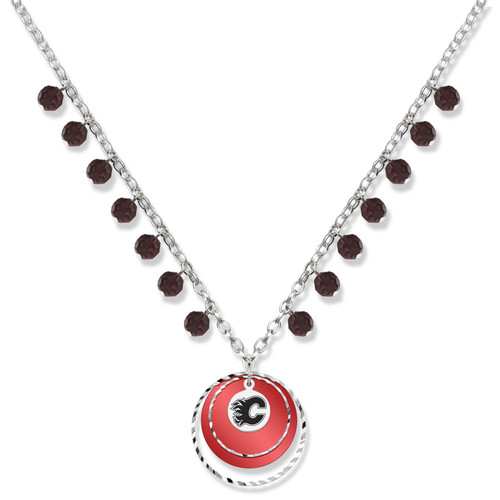 Calgary Flames Game Day Necklace