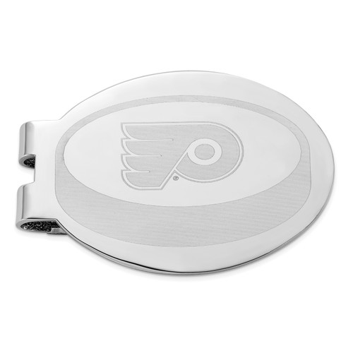 Philadelphia Flyers Stainless Steel Engraved Money Clip