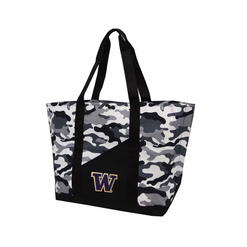 Washington Huskies Super-Duty Camo Tote