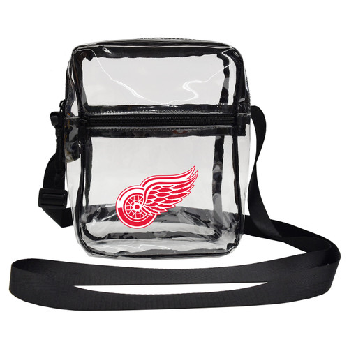 Detroit Red Wings Clear Sideline Purse