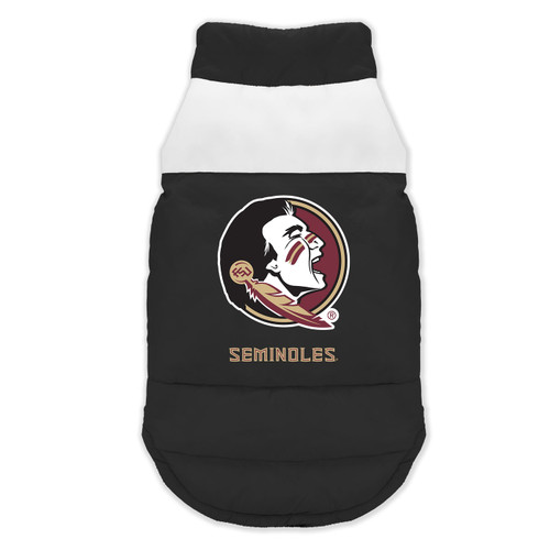 Florida State Seminoles Pet Parka Puff Vest