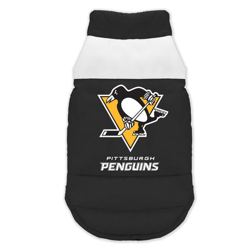 Pittsburgh Penguins Pet Parka Puff Vest