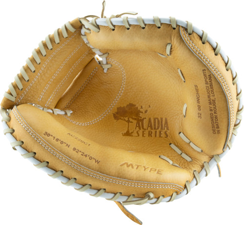 Marucci Acadia Series 32" Solid Web Baseball Catcher's Mitt - Right Hand Throw