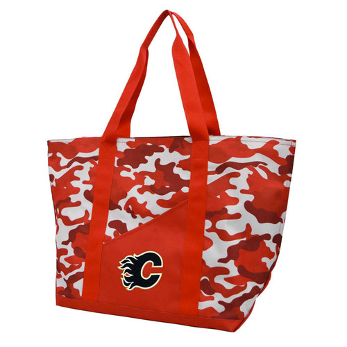 Calgary Flames Super-Duty Camo Tote