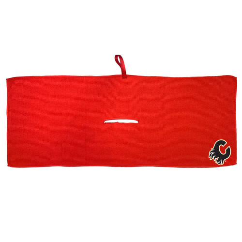 Calgary Flames 16" x 40" Microfiber Golf Towel