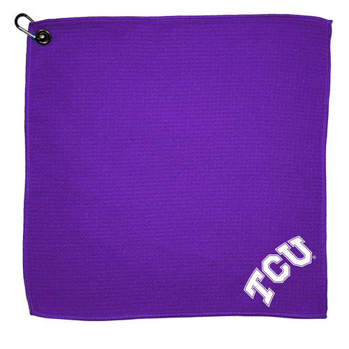 Texas Christian Horned Frogs 15"" x 15"" Microfiber Golf Towel