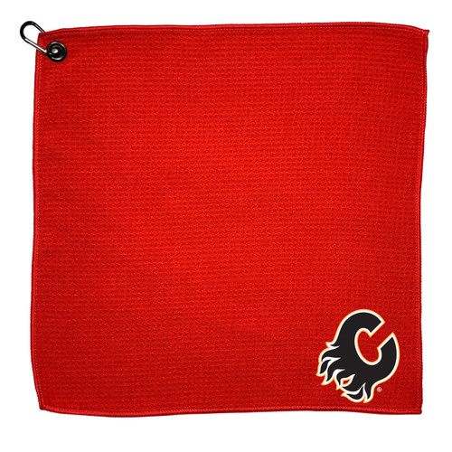 Calgary Flames 15"" x 15"" Microfiber Golf Towel