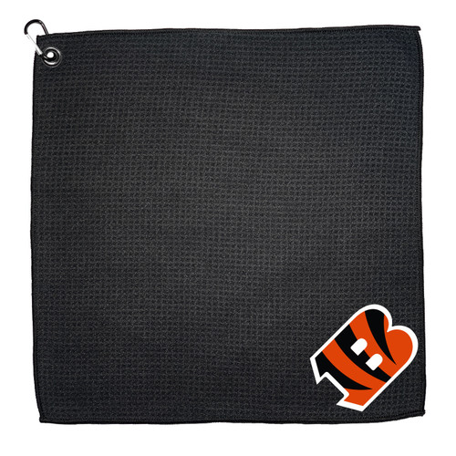 Cincinnati Bengals 15"" x 15"" Microfiber Golf Towel