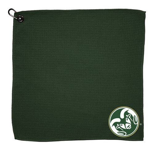 Colorado State Rams 15"" x 15"" Microfiber Golf Towel