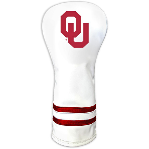 Oklahoma Sooners White Vintage Fairway Headcover