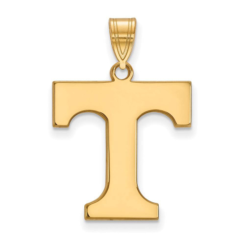 Tennessee Volunteers NCAA Sterling Silver Gold Plated Large Pendant