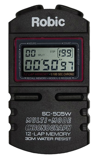 Blazer Robic SC-505W 12-Memory Chronograph Stopwatch