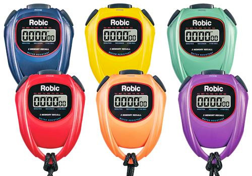 Blazer Robic SC-429 2 Memory Stopwatch - 6 Color Pack