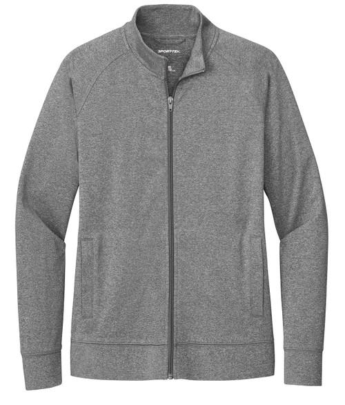 Sport-Tek Sport-Wick Stretch Full-Zip Women's Custom Cadet Jacket