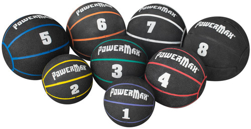 PowerMax Rubber Medicine Ball