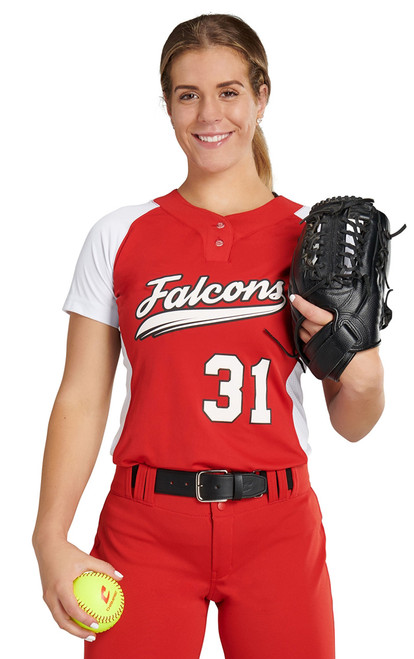 Champro Girls/Women's Infinite 2 Button Custom Softball Jersey