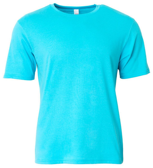 A4 Softek Youth/Adult Custom Crew Neck Tee