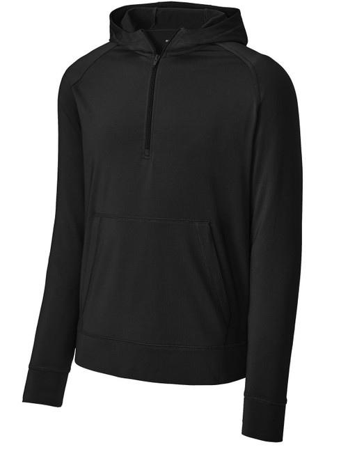 Sport-Tek Sport-Wick Adult Stretch Custom 1/2-Zip Hoodie