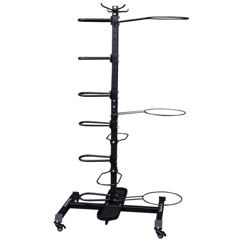 Body Solid Multi Accessory Storage Rack