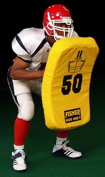 Fisher HD150 30" x 18" x 4" Curved Football Body Shield