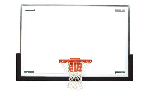 Bison Premium Tall Board Gymnasium Basketball Backboard Package