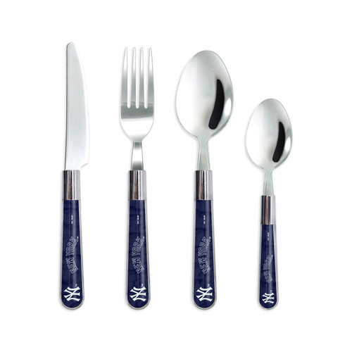 New York Yankees 16 Piece Flatware Set