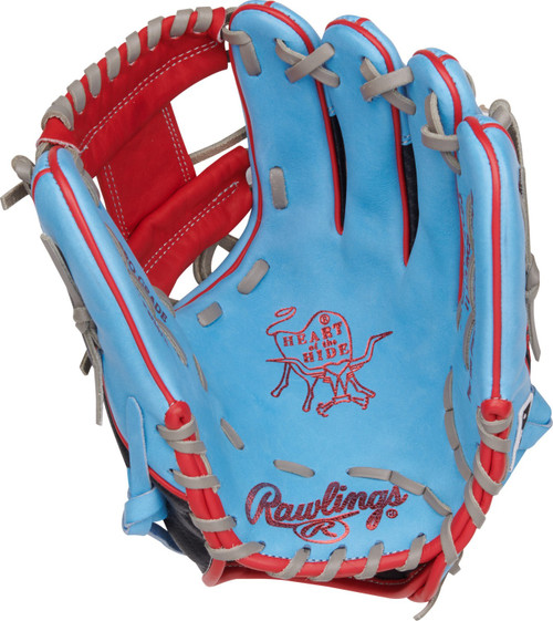 Rawlings Heart of the Hide Series 11.5" Baseball Glove - Right Hand Throw - Columbia Blue/Hypershell