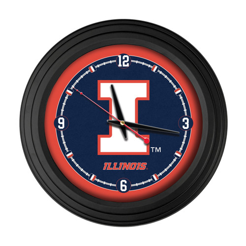 Illinois Fighting Illini 15" Traditional Wall Clock
