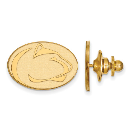 Penn State Nittany Lions Sterling Silver Gold Plated Lapel Pin