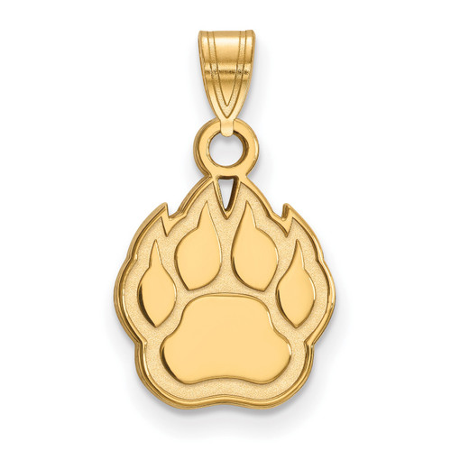 Northern Illinois Huskies Silver Gold Plated Small Pendant