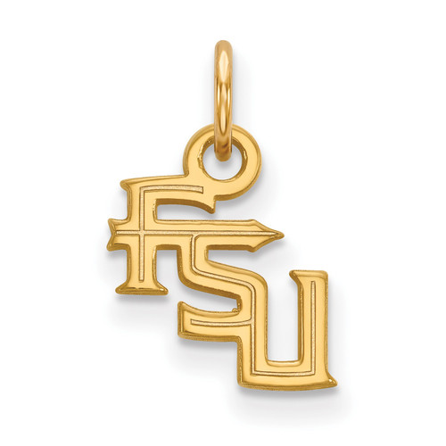 Florida State Seminoles Gold Plated Extra Small NCAA Pendant
