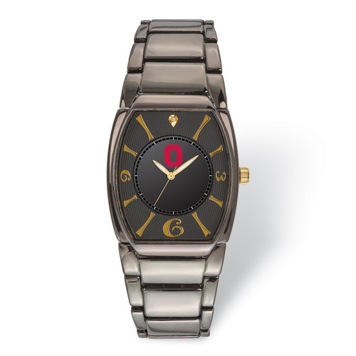Ohio State Buckeyes Executive Black Plated Watch