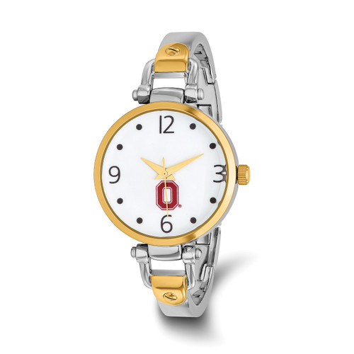 Ohio State Buckeyes Elegant Ladies Two-Tone Watch