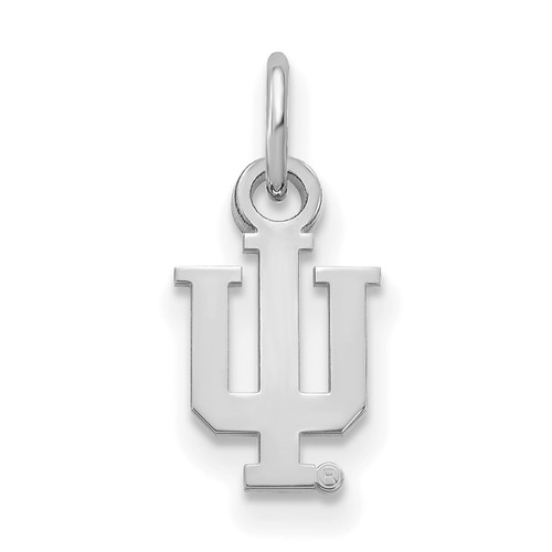 Indiana Hoosiers Sterling Silver Extra Small Pendant