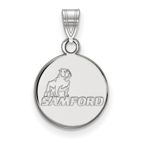 Samford Bulldogs Ss Small Pendant