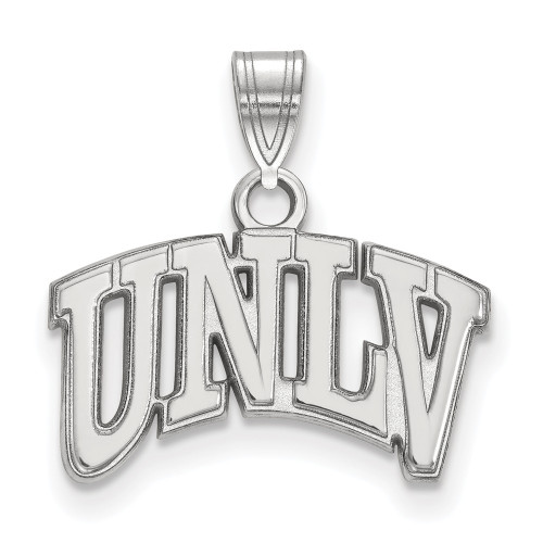 UNLC Rebels Sterling Silver Small Pendant
