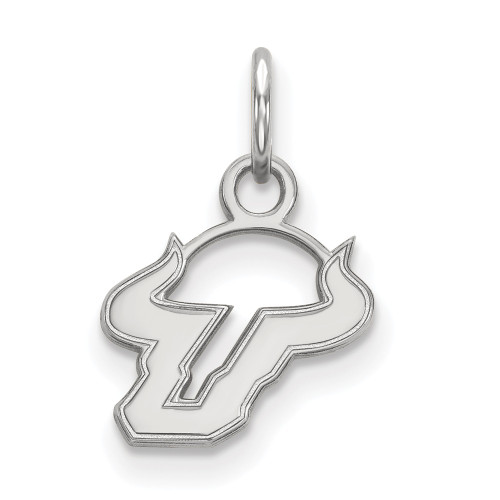 South Florida Bulls Sterling Silver Extra Small NCAA Pendant