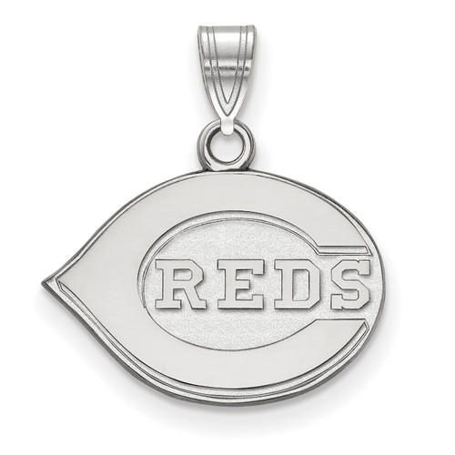 Cincinnati Reds MLB Sterling Silver Small Pendant