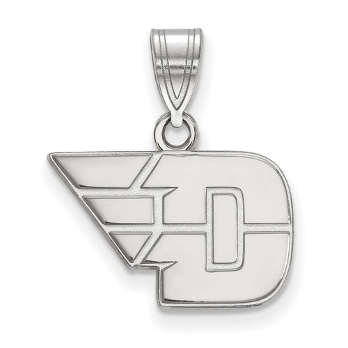 Dayton Flyers Sterling Silver Small Pendant