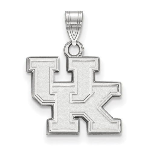 Kentucky Wildcats Sterling Silver Small NCAA Pendant