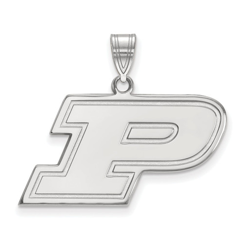 Purdue Boilermakers Sterling Silver Medium Pendant