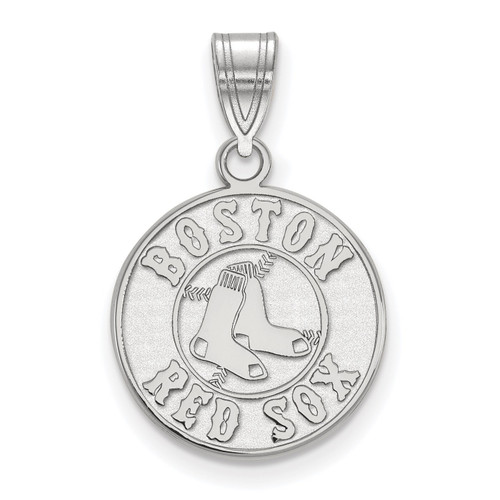 Boston Red Sox MLB Sterling Silver Medium Pendant