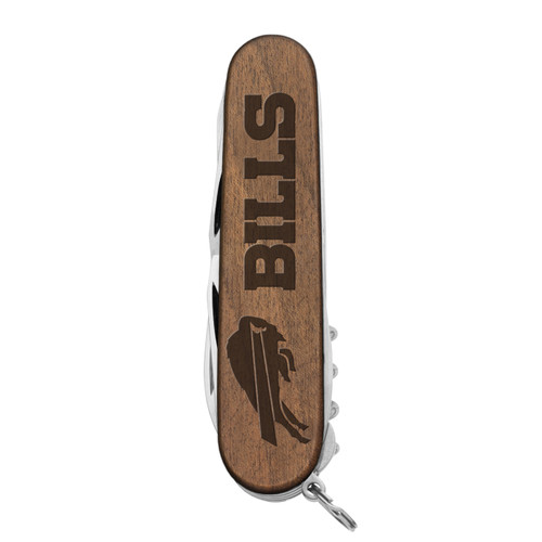 Buffalo Bills Classic Wood Pocket Multi Tool