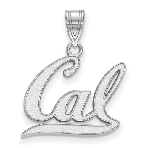 California Golden Bears Sterling Silver Medium Pendant