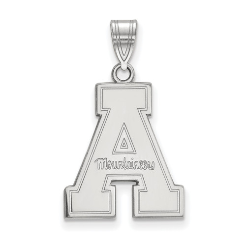 Appalachian State Mountaineers NCAA Sterling Silver Large Pendant