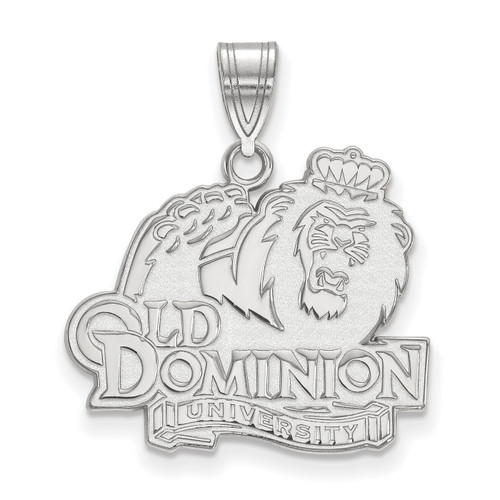 Old Dominion Monarchs Sterling Silver Large NCAA Pendant