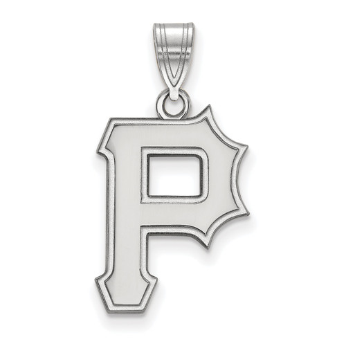 Pittsburgh Pirates MLB Sterling Silver Large Pendant