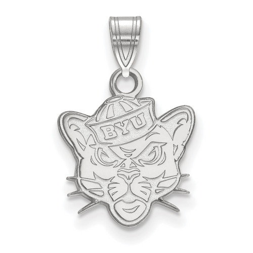 BYU Cougars NCAA Sterling Silver Small Pendant